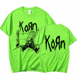 Rock Band Korn 1994 Rag Doll Neidermeyers mar&scaron;kinėliai Vyri&scaron;ki vintažiniai metaliniai gotikiniai mar&scaron;kinėliai trumpomis rankovėmis, hiphopo gatvės drabužiai 4XL