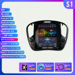 Ossuret 9.7 AI Android Automobilio Radijas Multimedia Vaizdo Grotuvas I&scaron;manusis Auto Stereo 4G, skirtas Nissan Juke 2011-2018, Infiniti ESQ 2014-2019, GPS Carplay S1 8Core 3G 32G AI