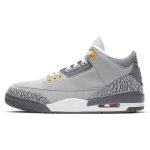 Air Jordan 3 Retro Cool Grey 2021 Unisex sportbačiai Sidabriniai &Scaron;viesiai Grafito Apelsino Žievelės CT8532-012 36.5