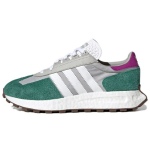 adidas Retropy E5 Pilki su Kolegijos žalia spalva Unisex sportbačiai Pilki-Trys Rūg&scaron;tinės oranžinės Pilki-Du H03076 40⅔