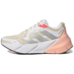 Adidas Adistar Ekrū spalvos Sidabrinės Metalinės Moteri&scaron;ki Sportbačiai Kreminės &Scaron;viesiai Oranžinės GX2988 38