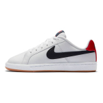 Nike Court Royale GS Balti Obsidianiniai Gumos Padai Vaikams Sportbačiai Universitetiniai Raudoni 833535-107 35.5