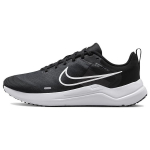 Nike Downshifter 12 Juodi Balti Moteri&scaron;ki Sportbačiai Tamsiai Dūminiai Pilki Grynai Platininiai DD9294-001 35.5