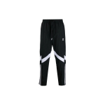 Adidas Originals Trefoil FW22 Relive Spausdintas Logotipas Dryžuotas Rai&scaron;teliu Tiesaus Kirpimo Sportinės Kelnės Vyri&scaron;kos Kelnės Juodos HK7325 S