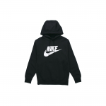 Nike Vyri&scaron;kas džemperis su gobtuvu Club Fleece Print su pliu&scaron;iniu pamu&scaron;alu Juodas BV2974-010 XL