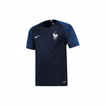Nike 2018 Pasaulio taurės Prancūzijos nacionalinės komandos Pagrindinio stadiono leidimo logotipas, pleistras, V formos i&scaron;kirptės mar&scaron;kinėliai vyrams, vir&scaron;utiniai drabužiai, tamsiai mėlyni 893872-451 XXL