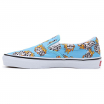 Vans Skate Slip-On Mėlynos Liepsnos Kauliukai Unisex Sportbačiai Synth-Blue VN0A5FCABM6 36