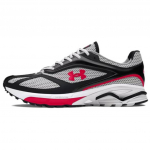 Under Armour Apparition Distant Grey Black Red Unisex Bėgimo bateliai Inferno-Red 3027595-107 37.5