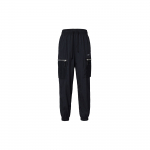 Nike DNA Repel I&scaron;siuvinėtas logotipas Patogios paprastos daug ki&scaron;enių Atsparios vandeniui Austos krep&scaron;inio cargo kelnės Vyri&scaron;kos kelnės Juodos FN2905-010 2XL