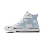 Converse Chuck Taylor All Star Auk&scaron;tos aulinės drobės bateliai vaikams Vaikų sportbačiai Mėlyni A04342C 35