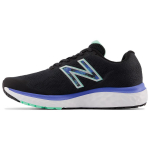 New Balance Fresh Foam 680v7 Retro Audinys Oda Žemi Bėgimo Bateliai Moteri&scaron;kas Kedas Juoda Mėlyna W680BR7 36