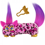 Hasbro Furby DJ Furblets Kitty Love Mini draugas maitinamas pliu&scaron;inis žaislas su plečiamais garsais ir 6 metų amžiaus ir mėlynas ir autenti&scaron;kas produktas Furby-kalbantis