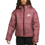 Nike logotipas spausdinamas su gobtuvu, užtraukiama ilgomis rankovėmis striukė moterims striukės DJ6996-667 M pink