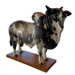 2L Jaučio Likerio Dozatorius Vynas Degtinė Viskis Dekanteris Brazilijos Galvijų Gėrimų Konteineris Butelis Dekoracija Namai Virtuvė Baro Aksesuaras B