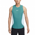 Nike Court Slam Dri-Fit Madingas Universalus Patogus Paprastas Vienspalvis Rankovių Topas Vyri&scaron;ki Vir&scaron;utiniai Drabužiai Žalias HQ6407-379 S