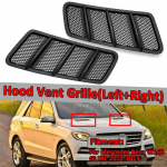 2 vnt. priekinės kairės ir de&scaron;inės variklio dangčio oro ventiliacijos grotelės 12-15 Mercedes Benz W166 GL ML350