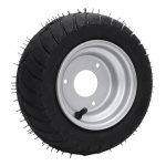 13x5.00 6 13 5.00 6 Padanga 6 colių neslystanti padanga ir rato mazgas su ratlankiu ATV keturračiui bekelei kartingui golfo vežimėliui mini