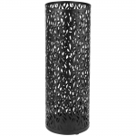 Skėčių laikiklis Metalinis tu&scaron;čiaviduris stovas Laikymo kibiras Atskirai stovintis Apvalus konteineris Neper&scaron;lampamas Lazdų stovas