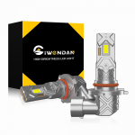 CIWENDAN Naujas gaminys HB3/HB4/HIR2 LED priekinis žibintas, Atitinka transporto priemonės patikrą, Didelės galios CSP LED balta