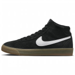 Nike Bruin High SB Juodi Balti Gumos Spalvos Moteri&scaron;ki Sportbačiai Gumos-&Scaron;viesiai Rudo DR0126-002 35.5
