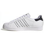 adidas originals Superstar Balti Juodi Kontūruoti Sportbačiai IF8090 44 balta