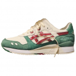 Ronnie Fieg x ASICS Gel Lyte 3 Remastered Pasaulinės parodos pakuotė - Italijos Unisex sportbačiai Žaliojo čili pipiro 1201B014-201 42