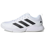 Adidas Court Team Bounce 2.0 Balti Juodi Unisex Sportbačiai Cloud-White Core-Black HR1239 44⅔