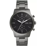 Fossil Townman Chronograph Pilko Plieno Vyri&scaron;kas Laikrodis FS5349