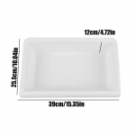 Tesla Model Y po sėdyne laikymo dėžė, dėklas, automobilio sėdynės organizatorius, transporto priemonės po sėdyne stalčius, laikiklis Tesla Model Y interjero dėklui balta