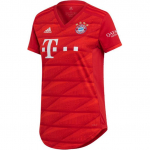 Adidas FC Bayern M&uuml;nchen 2019/20 Namų Megztinis Paprastas Trumpomis Rankovėmis Futbolo Mar&scaron;kinėliai Vyri&scaron;ki Vir&scaron;utiniai Drabužiai Raudonas DX9252 XXS