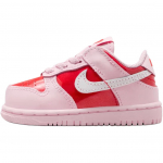 Nike Dunk Low TD Rožiniai Valentino dienos 2026 Kūdikio sportbačiai Rožinė-Putplastis &Scaron;viesiai karmininė Vir&scaron;ūninė balta IQ5378-663 21