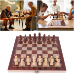 29x29cm 3 in 1 Chess Chekers Backgammon Developing Strategic Thinking Chess Wooden Set Best Gifts No Toxic for Kids Adults spain