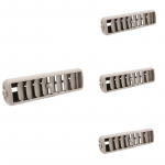 4X Beige Car Roof Top Side Air Conditioning Vent Outlet A/C Panel Grille Cover tall For Mitsubishi Pajero V93 V97 smėlis