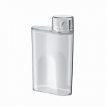Skaidrus audinio ploviklio dozatorius milteliams, skysčiui, skalbiniams 1300ML/1600ML, skalbimo skysčio indas, konteineris, PET plastikas, stačiakampis