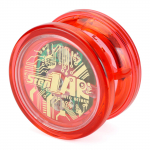 Spin Gear Step One AR Su QR kodu vaizdo instrukcijoms &Scaron;viečiantis Jojikas, Automati&scaron;kai grįžtantis, (Raudona) red