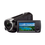 SONY Handycam Juoda vaizdo kamera su 32 GB vidine atmintimi ir 30x optiniu priartinimu HDR-CX470 juoda