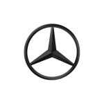 Automobilio lipdukas Mercedes Benz 3D ABS sidabrinis/Juodas 9cm 90mm automobilio galinės bagažinės emblema lipdukas Decals For Mercedes Benz W11