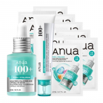 ANUA PDRN Hialurono rūg&scaron;ties 3 žingsnių drėkinimo rinkinys (Ampulė 30ml + Drėkinamasis kremas 60ml + Serumo kaukė 10 vnt.)