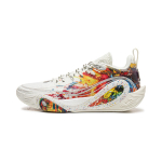 Li Ning DLO1 Amortizuojantys Neslystantys Atsparūs Dilimui At&scaron;okantys Suogianti Žemi Krep&scaron;inio Batai Vyri&scaron;ki &Scaron;ampano Balti ABPV009-19 43.5