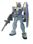 MG Gundam Kostiumas 1/100 RX-78-3 G-3 Ver.2.0 (Mobilus Gundamas)