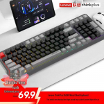 ThinkPlus Lenovo K5098 99 klavi&scaron;ų laidinė ergonomi&scaron;ka tyli klaviatūra