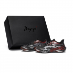 Nike Air Zoom Pegasus 39 Neslystantys Atsparūs dilimui Žemi Bėgimo Bateliai Unisex Juodi Sidabriniai Raudoni DO7625-001(Team80-S-BOX) 35.5