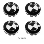 BMW E36 E46 E53 E90 E60 E61 E93 E87 X3 X5 F30 F20 F10 G30 Priedai 4 vnt. 56/68 mm Automobilio ratų centriniai gaubteliai Automobilių ratlankių dangteliai