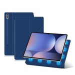 Magnetinis dėklas Samsung Galaxy Tab S10 Ultra 14.6 S10 FE Plus 13.1 S10+ S9+ 12.4 S9 FE 10.9 S8 S7 11 colių plan&scaron;etiniam kompiuteriui I&scaron;manusis dangtelis Tab S7 FE 12.4 mėlyna