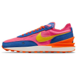 Nike Waffle One Racer Blue Hyper Pink Moteri&scaron;ki sportbačiai Daugiaspalviai Siren-Red Bright-Citron DC2533-400 38.5