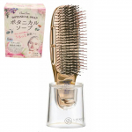 Pasaulinis Premium galvos odos &scaron;epetėlis Trumpas 572 Galvos odos masažas Patentuotas stovas Komplekte yra 135g Japoni&scaron;kas augalinis muilas S-HEART-S Tipas, Auksinis, &Scaron;ereliai, & Valantis, auksas