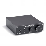 Fosi Audio M03 žemųjų dažnių garsiakalbio stiprintuvas 200W TPA3255D2 Mini stereo galios garso stiprintuvas Kompakti&scaron;kas skaitmeninis integruotas D klasės imtuvas Žemųjų dažnių pasyvus garsiakalbis juoda