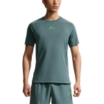 Nike Pro Dri-Fit kvėpuojantis mar&scaron;kinėliai trumpomis rankovėmis su raidėmis vyrams Vir&scaron;utiniai drabužiai HV0410-382 M gray