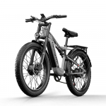 &bdquo;Shengmilo S600 Adult 2000W&ldquo; vyri&scaron;kas elektrinis kalnų dviratis su dviem varikliais, 48 ​​V 17,5 Ah 840 WH akumuliatoriumi, 26 colių pločio padangomis, vyri&scaron;kas elektrinis dviratis S600