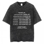 Skalbti Vintažiniai System of A Down Chop Suey Mar&scaron;kinėliai Vyrams Moterims Retro Roko Per dydį S Alternatyvaus Metalo Merch Mar&scaron;kinėliai XL black